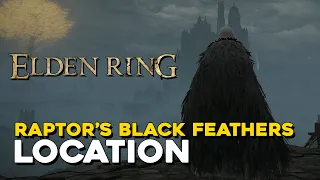 Elden Ring Raptor's Black Feathers Location