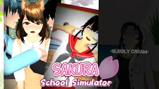 kumpulan video short random sakura school simulator~ BY:•BUBBLY CREAM• #sakuraschoolsimulator