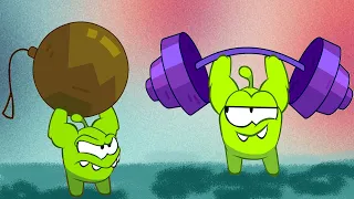 Om Nom Stories | Cut The Rope Funny Cartoons For Kids| Super Body Builder Nom Olympics |Chotoonz TV