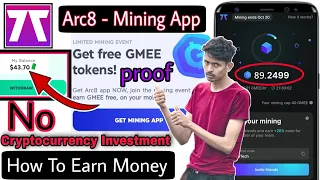 Acr8 - Free Mining Cryptocurrency App || Gmee token free mine | how to use arc8 app : Games token