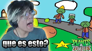PVZ PERO CON GRAFICOS DE PAINT