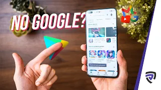"There's no Google on HUAWEI!" Well..not really.