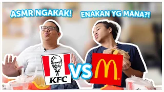 ASMR BATTLE KFC VS MCD W/ GILANG SAMIADJI