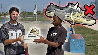 I Gave New Shoes to the Worst Shoes at the Skatepark