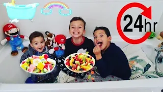 24 hours in the tub hamza anas and moussa