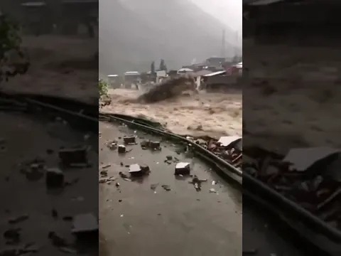 Suv toshqini Pokistonda😱