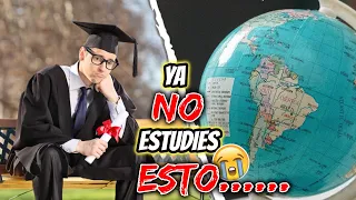 10 Carreras Universitarias INÚTILES y PEOR PAGADAS En Latinoamérica 2026 😨😖