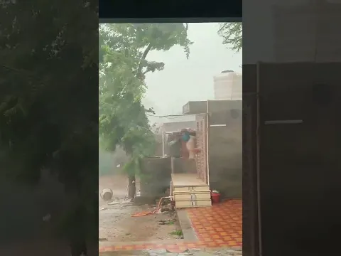यंकर आंधी तूफ़ान का ऐसा मंजर घटना हुई कैमरा में कैद Cyclone 🌀  #toofan #cyclone #monsoon2026  ASMR