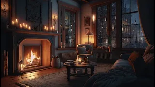 Rain Sound On House with Thunder SoundsㅣHeavy Rain for Sleep, Study and Relaxation, Meditation