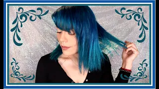 PINTANDO MI CABELLO AZUL SIRENA | Blue Hair | LoLo Love