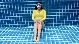 Hold your breath with me for 1 minute #underwater