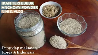 Membuat teri bubuk #anchovy powder segudang manfaat