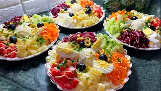 سلطات العيد باردة ولذيذة رافقي بيها المشاوي واللحوم زاكيه وبنينه 👌🏻💯🥙🥗
