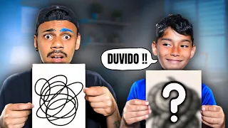 DESAFIO DE ARTE - Com o Meu SOBRINHO !!!