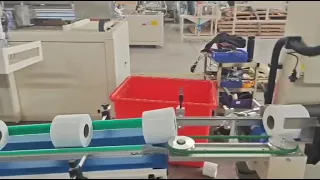 home use soft bathroom toilet paper roll making package machine