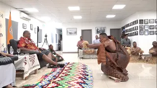 Fijian President traditionally welcomed in South Camp, Sinai, Egypt