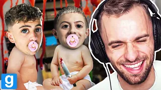 ILS DÉCOUVRENT LE MODE MURDER ! 🔪 (Garry's Mod ft. Locklear, Doigby, Michou, Inoxtag)