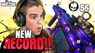 I DROPPED 55 KILLS WITH MY "PRO" CLASS!! *NEW* KILL RECORD! (WARZONE)