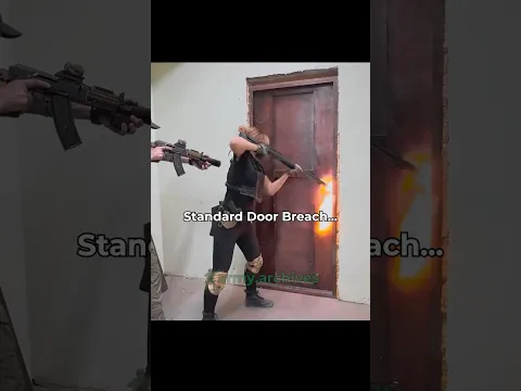 Military Wall Breach Training