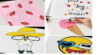 7 drawing ideas for children|| painting for kids|| cartoon drawing