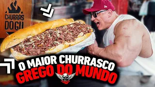 FABIO GIGA E O MAIOR CHURRASQUINHO GREGO DO MUNDO