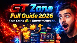 GT Zone App Full Explain 2026 🔥 Kaise Use Kare | Tournament & app Guide 