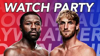 LIVE REACTION: Logan Paul vs Floyd Mayweather