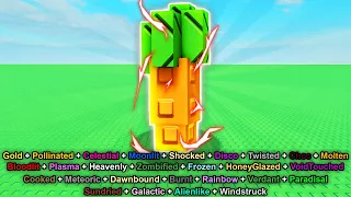 I Grew EVERY MUTATION On CARROT In Roblox Grow A Garden...