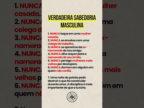 🧠 Honra e Sabedoria Masculina #frases #motivação #frasesprofundas