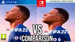 FIFA 22 PS4 Vs Nintendo Switch