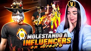 MOLESTANDO A INFLUENCERS DE GARENA EN DIRECTO 🤣 Le bugueo la pc 🤣