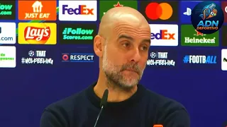 RUEDA DE PRENSA DE PEP GUARDIOLA / Real Madrid 3-0 Manchester City