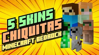 Estas son las 5 MEJORES skins CHIQUITAS para Minecraft