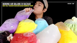 borong AIR BALANG buat kali terakhir Bazaar TUTUP! Ft @QeiASMR  | Mukbang Malaysia