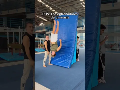 POV: Los entrenadores de gimnasia🤣💀🔥