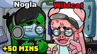 50 mins of the BIGGEST BRAINS in Among Us