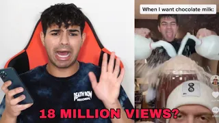 Reacting To Viral TikToks Made About Me!