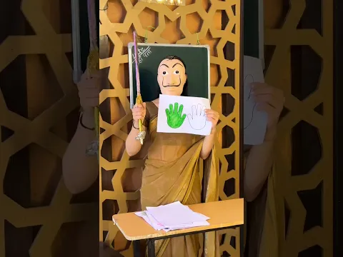 Hand Painting🎨challenge👺😰 || Prathna Shinde || #shorts #challenge #shortsfeed