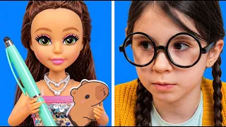 📒💥 DOLL NOTEBOOK DIY! I Made It + MORE Awesome Activities & Crafts 🫵😱✨