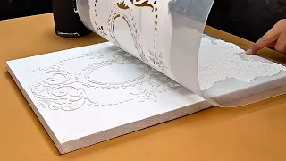 🤩اكتشف 7 أساليب عبقريـة لصنع لوحات فنيـة جداريـة مدهشة🔥