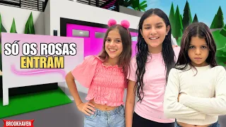 SÓ OS ROSAS ENTRA NO BROOKHAVEN *roblox