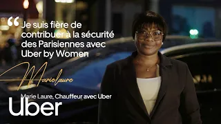 Rencontrez Marie Laure, sereine et en sécurité au volant dans Paris la nuit | Uber