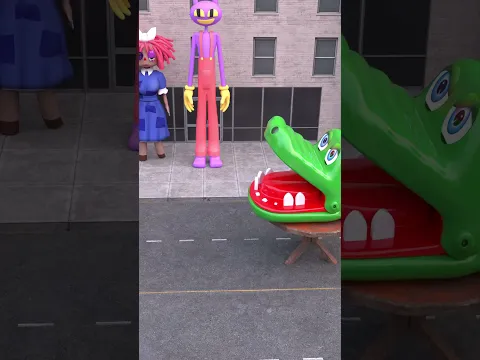 Skibidi Toilet Vs Pomni Compete To Guess This Games #shorts ️