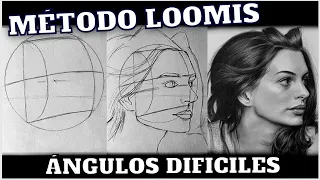 ÁNGULOS DIFICILES/ Cómo aplicar el METODO LOOMIS/ Tiempo REAL.