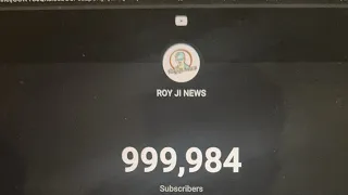 ROY JI NEWS 1 M WAITING 🙏🏻🙏🏻🙏🏻
