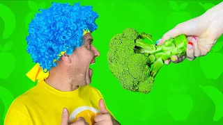 Anuta canta una divertida canción deliciosa de frutas y verduras | Canciones infantiles para niños
