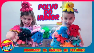 Brincando na Máquina de Pelúcias | Polvo do Humor