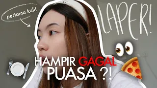 24 JAM PUASA PERTAMA KALI, HAMPIR GAGAL😭🙏🏻