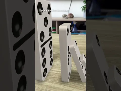 Domino Effect simulation V2