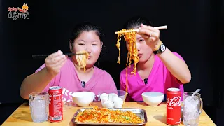 Eating Spicy noodles ASMR | Spicy ASMR Official